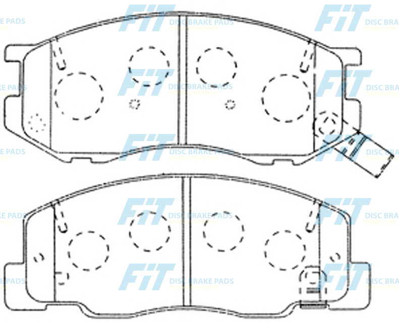 FiT BRAKE PADS FP0716