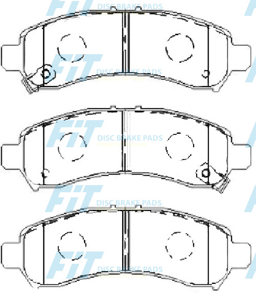 FiT BRAKE PADS FP0029