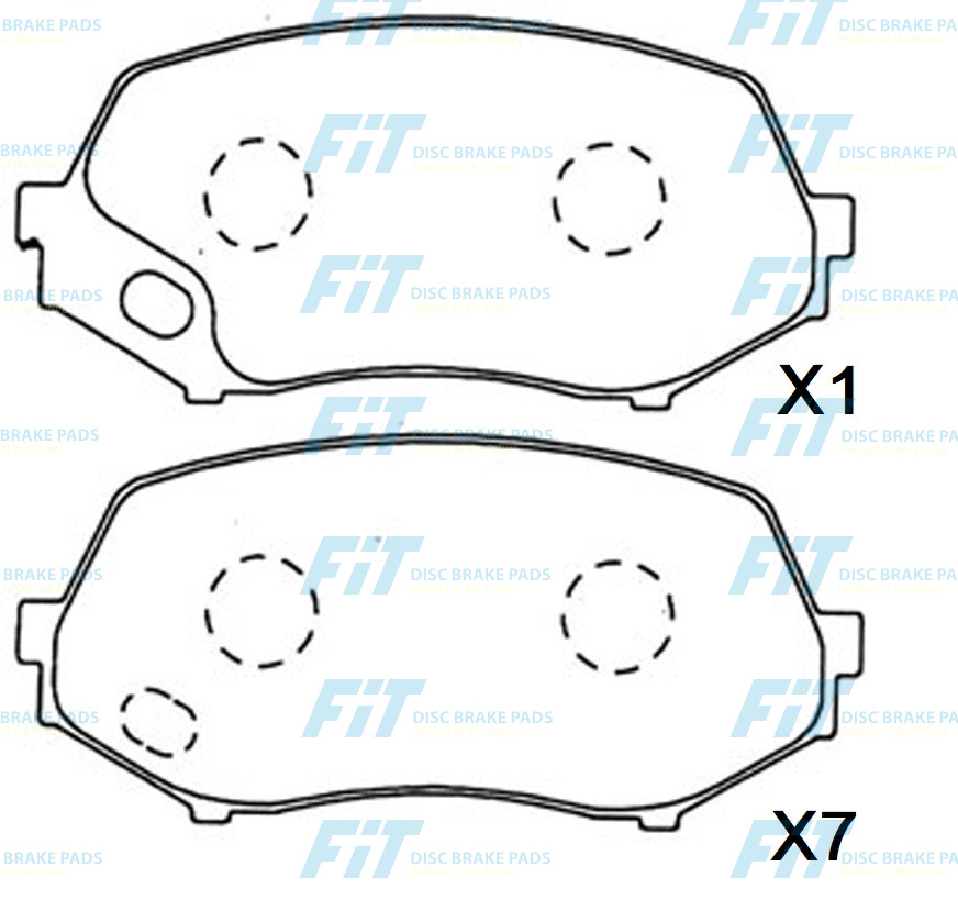 FiT BRAKE PADS FP3139