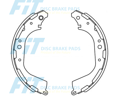 FiT : BRAKE SHOE : FT2137